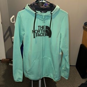 North Face zip up hoodie